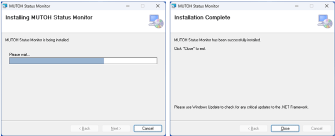Mutoh Status Monitor