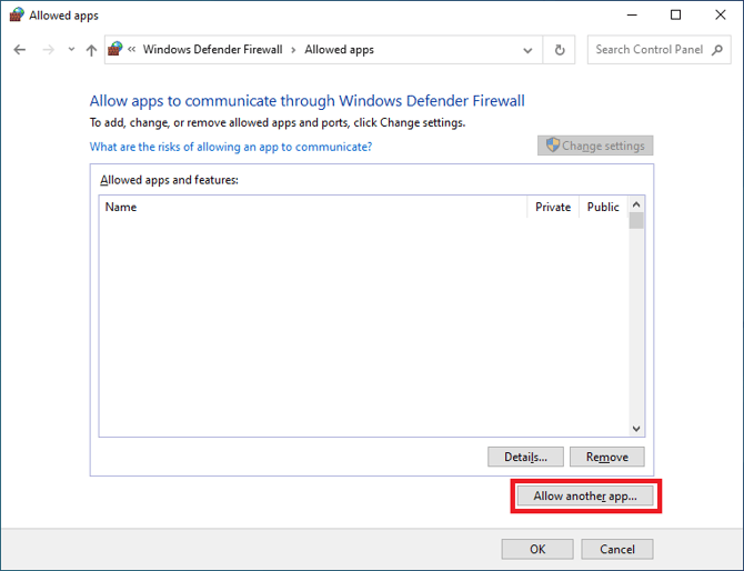 Windows Defender Firewall 2