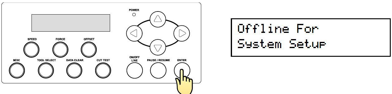 Offline For System Setup